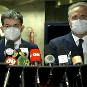 Renan ameaça pedir prisão do ministro Onyx por coação de testemunha