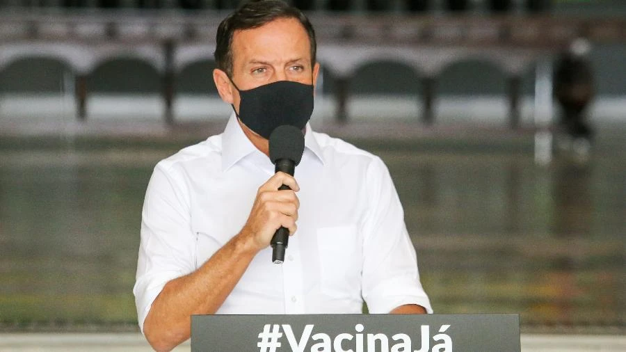 'Não brigam por vacina', diz Doria sobre rixa entre Bolsonaro e Lula