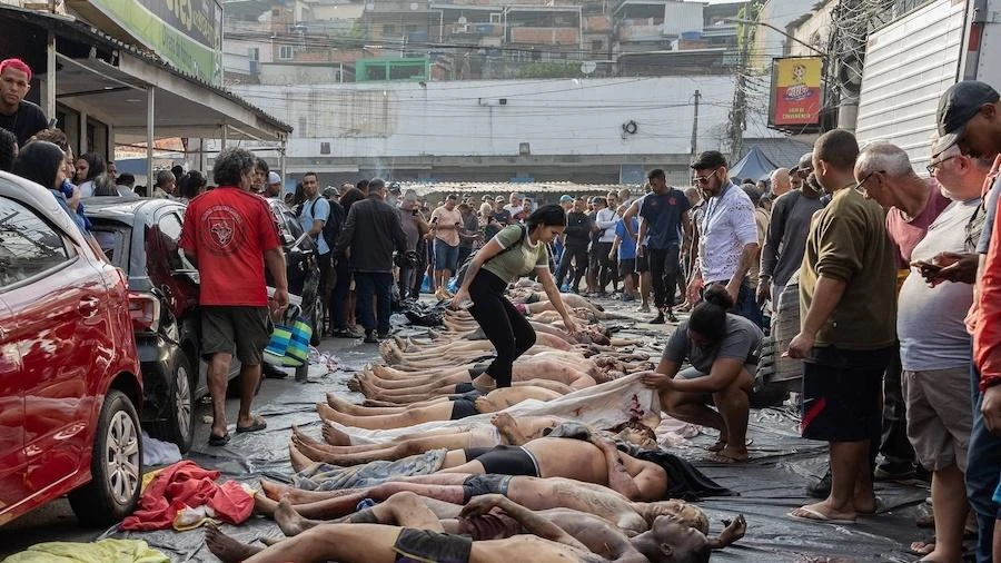 Polícia vai investigar quem tirou corpos da mata, diz secretário do Rio