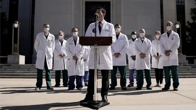 As dúvidas sobre a saúde de Trump após primeira noite com covid-19 em hospital