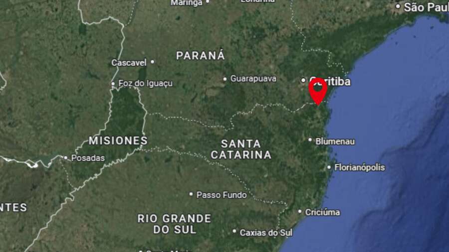 Por erro em divisa, Paraná pode perder território para Santa Catarina