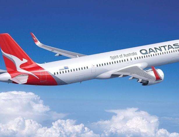 Revelado primeiro Airbus A321XLR da Qantas