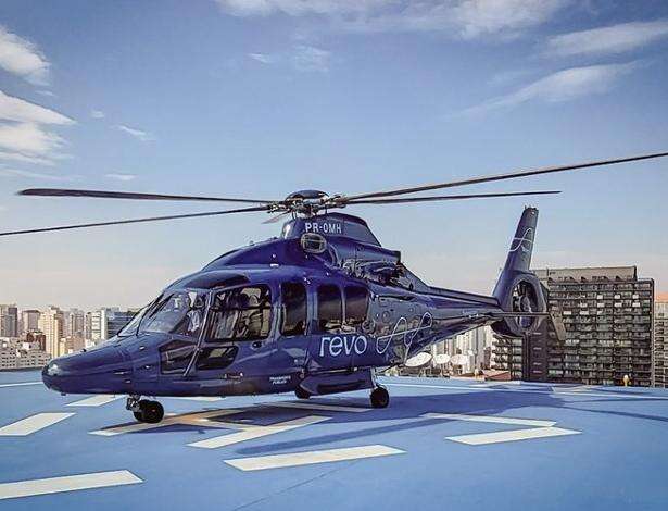 Revo participa do SPFW com estande que simula cabine de helicóptero