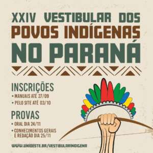 Vestibular dos Povos Indígenas (PR) 2024: inscrição está aberta