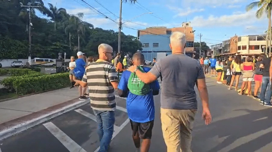 Foragido por homicídio é preso ao cruzar linha de chegada em corrida no ES