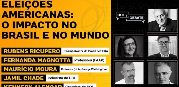 UOL Debate analisa impacto das eleições americanas no Brasil e no mundo