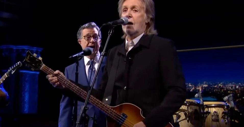 Com Paul McCartney e estrelas, Stephen Colbert dá adeus ao The Late Show com a ironia de ‘Hello, Goodbye’; assista