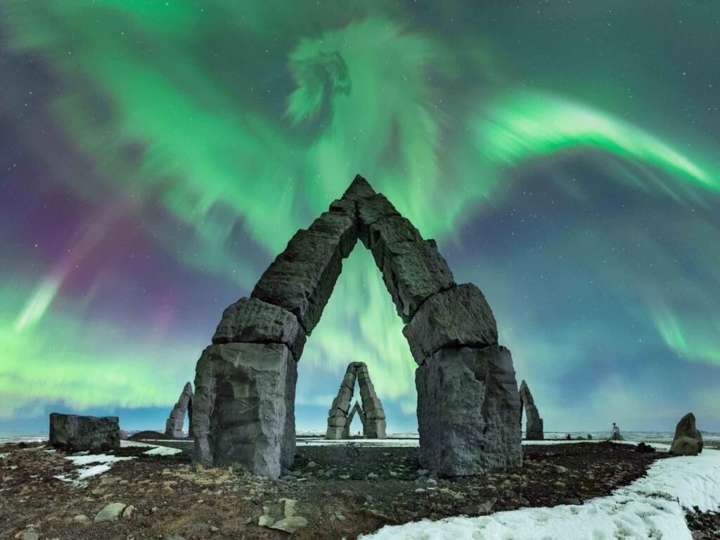 Aurora ‘dragão’ é uma das finalistas do prêmio de fotografia do Observatório de Greenwich; veja as melhores