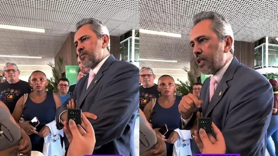 Governador se irrita após pergunta sobre agrotóxicos: 'Vai você aplicar'