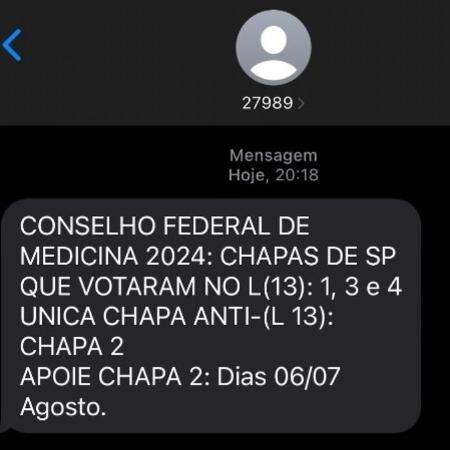 Eleição no CFM tem polarização política, mensagem em massa e denúncia à PF