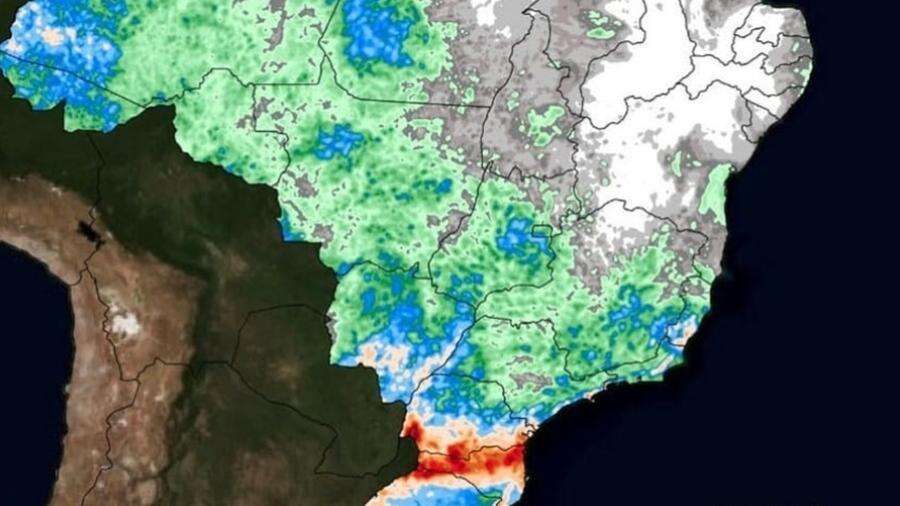 Pancadas de chuva avançam e amenizam temperaturas em boa parte no país