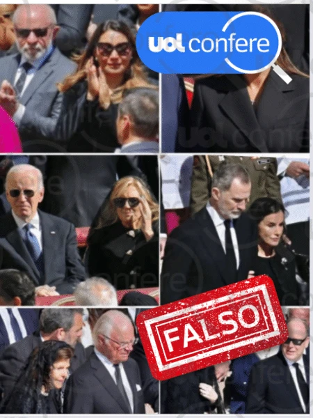Janja usou véu durante funeral do papa Francisco