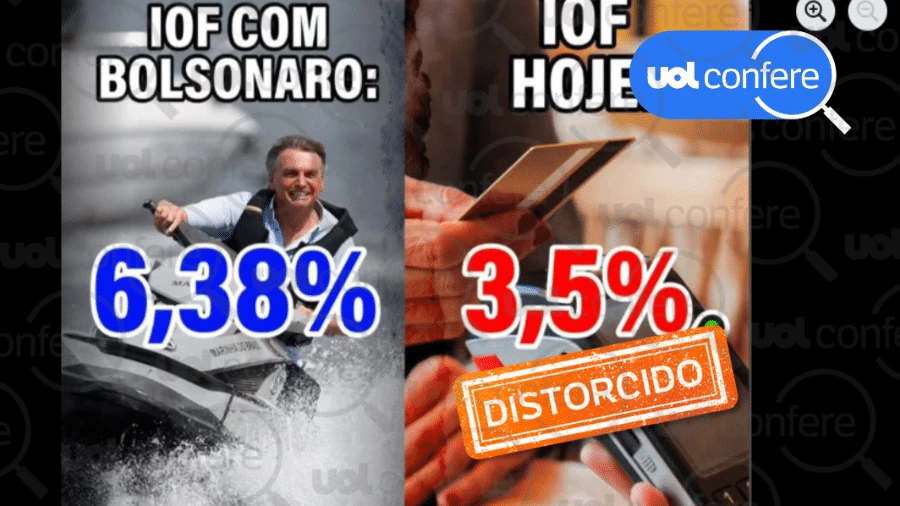 Redução do IOF ocorreu no governo Lula, mas foi decretada por Bolsonaro