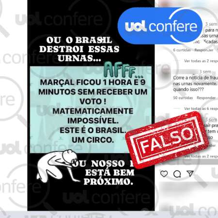 É falso que Pablo Marçal ficou mais de 1h sem receber voto no 1° turno