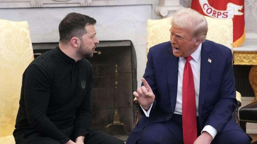 Após ligação com Zelensky, Trump diz que 'estamos muito bem encaminhados'