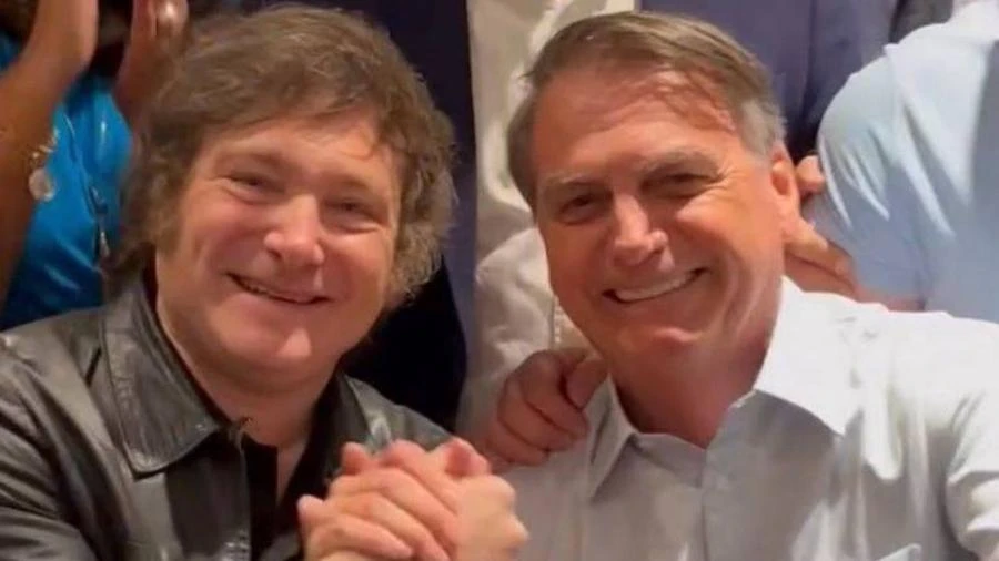 PF diz que Bolsonaro discutiu pedir asilo político a Milei