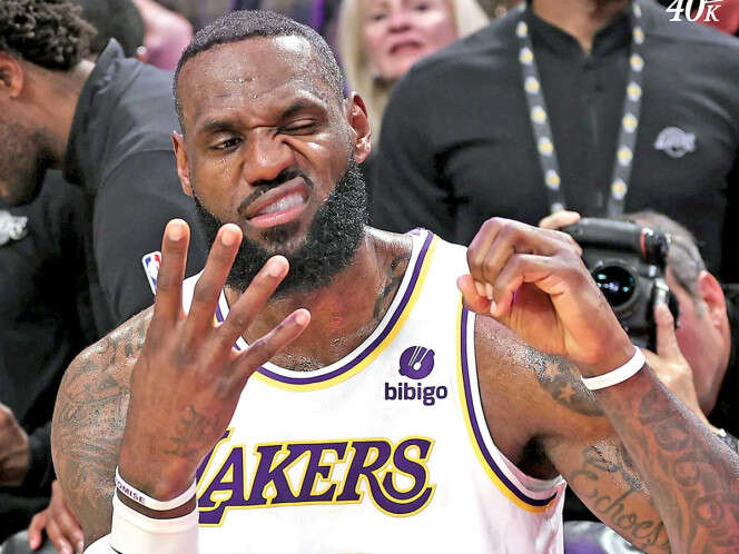 LeBron James, rey de los 40 mil