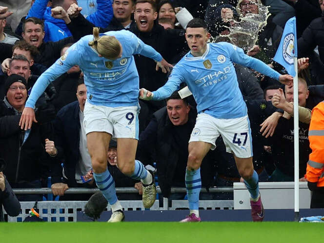 Manchester City se impone en el Derbi ante el United, Foden fue figura