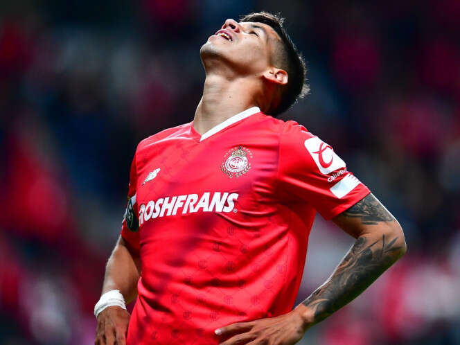 Toluca pierde por lesión a su delantero titular por resto de la Fase Regular