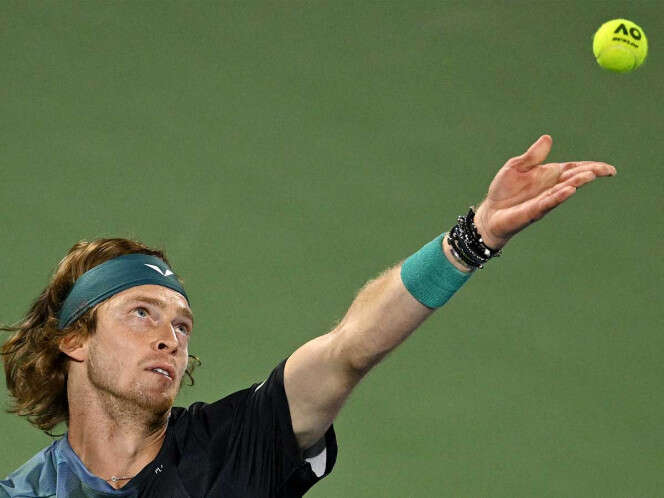 Andrey Rublev agradece a la ATP por no sancionarlo