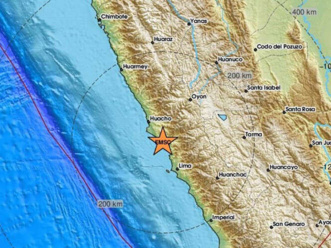 VIDEO: Sismo de magnitud 5.4 sacude Lima, Perú