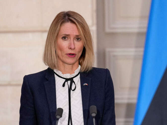 Rusia pide capturar a la primera ministra de Estonia y a otros dirigentes europeos