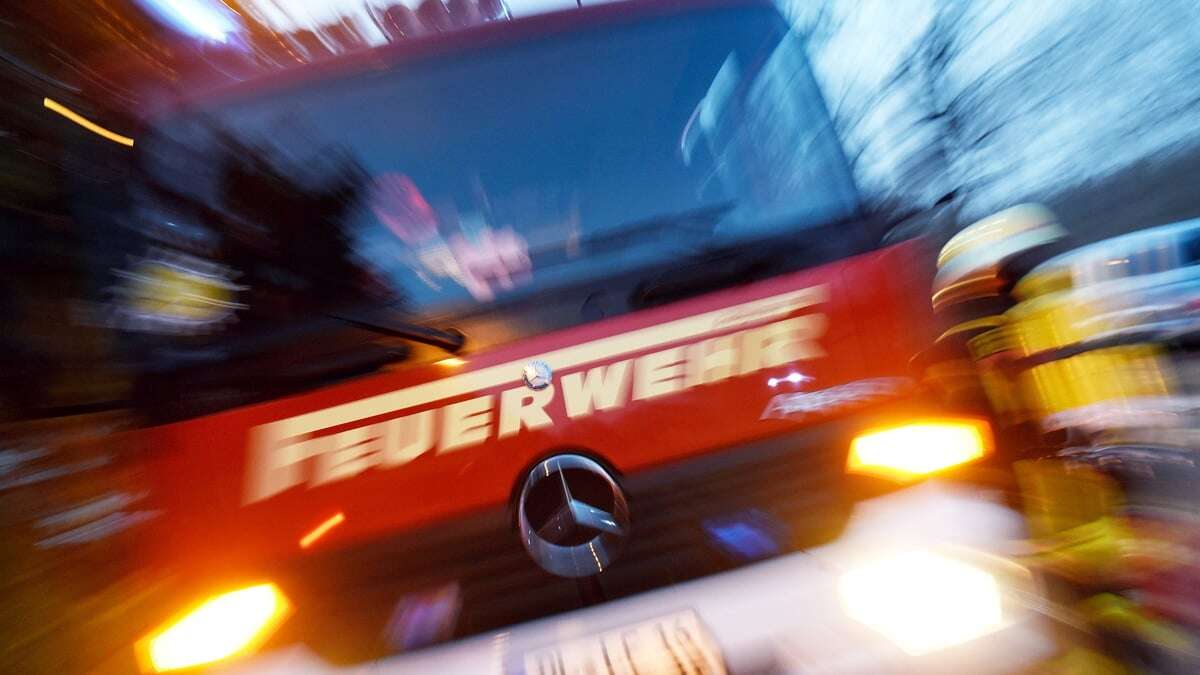 Feuerwehreinsatz im Kreis Görlitz: Bei Verpuffung wird ein Techniker verletzt