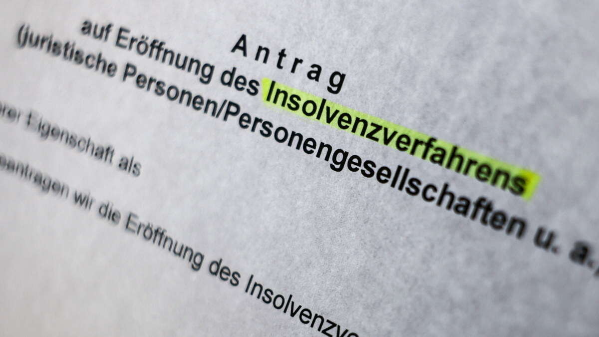 Erneuter Anstieg bei Firmeninsolvenzen in Sachsen