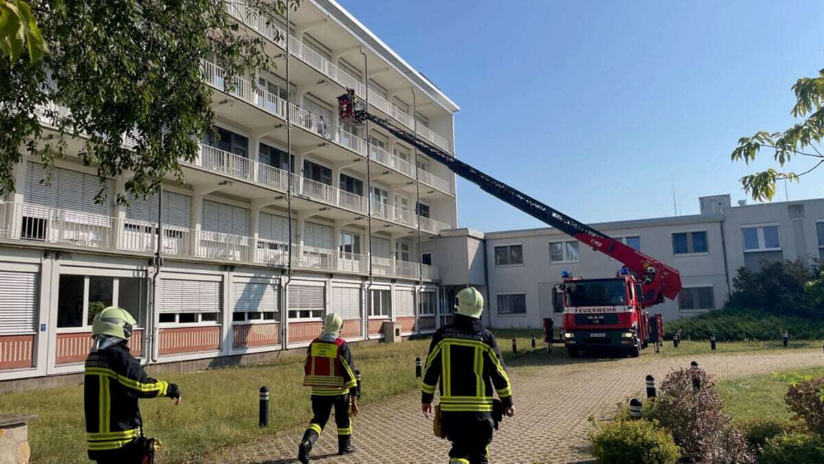 Feueralarm im Klinikum