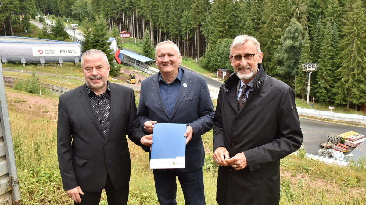 Geldregen für Altenberger Bobbahn