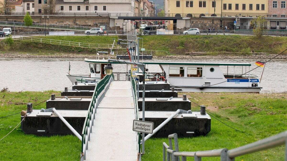 Fähre in Pirna ist zwei Wochen außer Betrieb