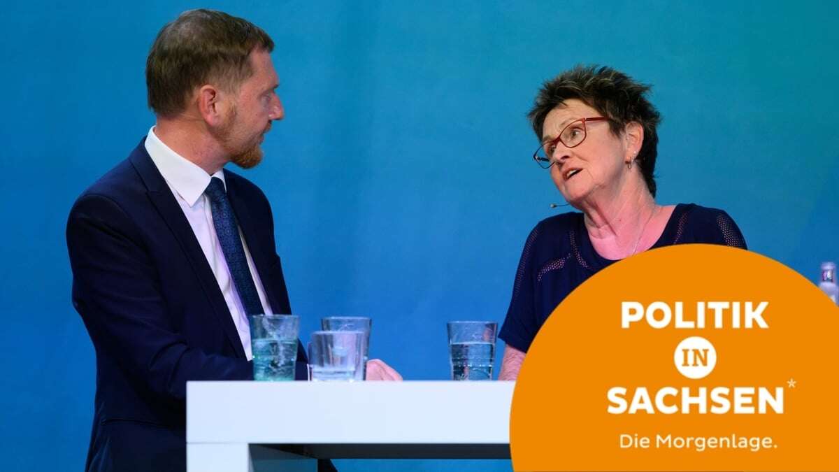 Morgenlage in Sachsen: Parteiverbot; Brückeneinsturz; Koalitionsverhandlungen;