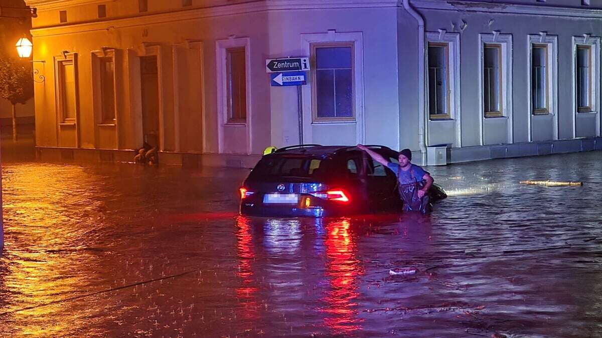 Katastrophenalarm in Österreich - Stausee droht überzulaufen