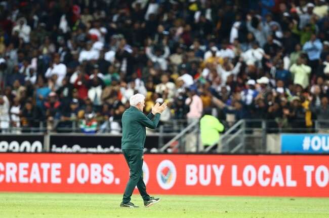 Broos blasts poor security at Bafana match: 'Where were they from the beginning of the game?'