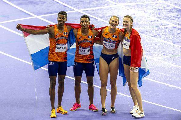 Binnenshuise 4x400 m-gemengde aflos nou amptelike nommer