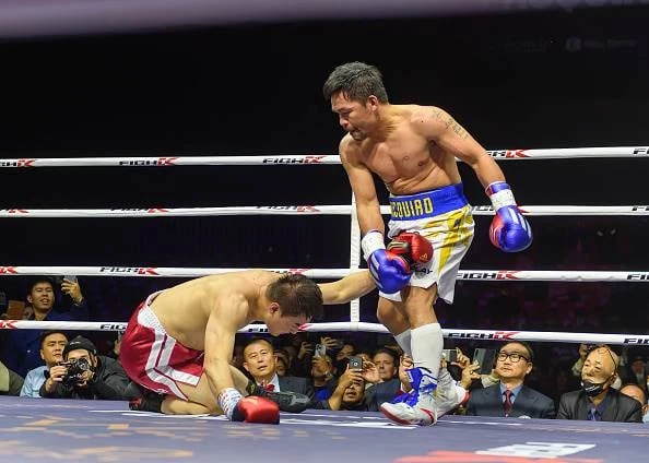 ‘Ek is terug’: Pacquiao (46) trek weer bokshandskoene aan