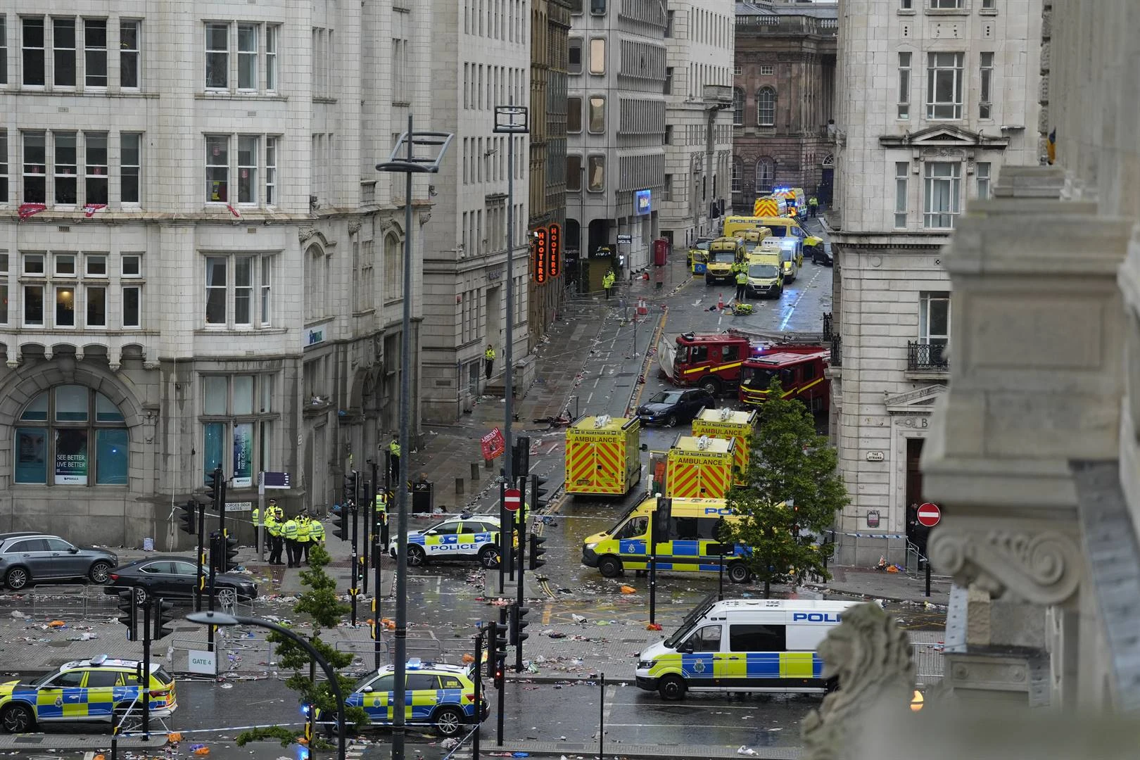 Brit aangekla van roekelose bestuur nadat motor in skare inploeg