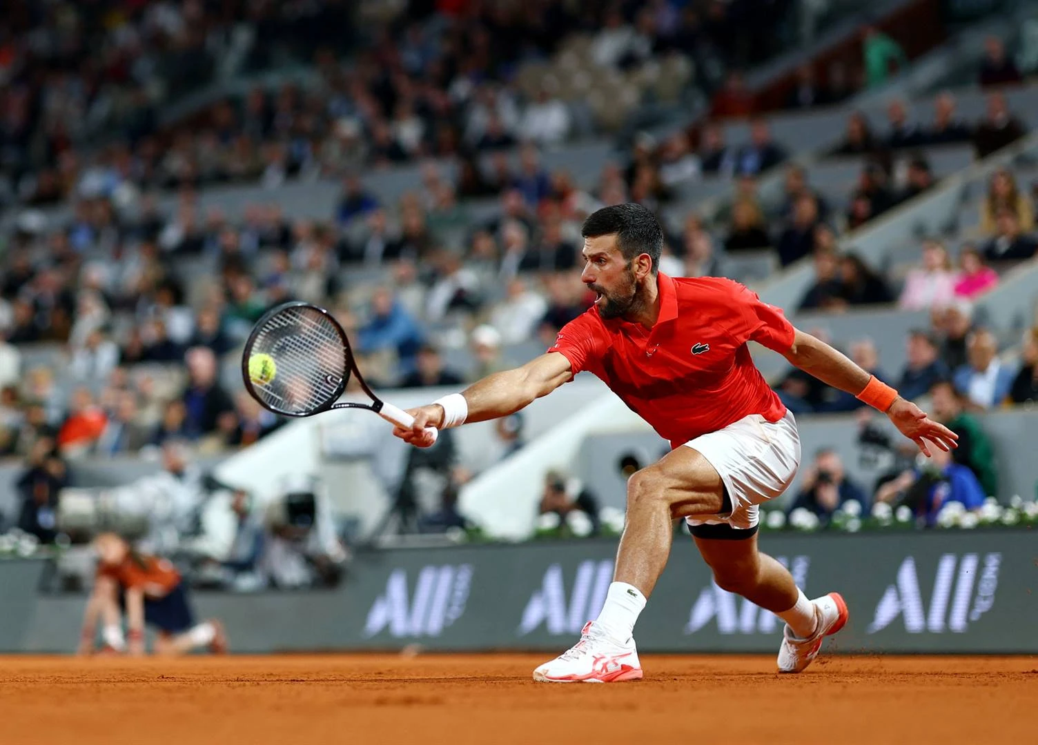 Djokovic begin op wennoot in Franse Ope