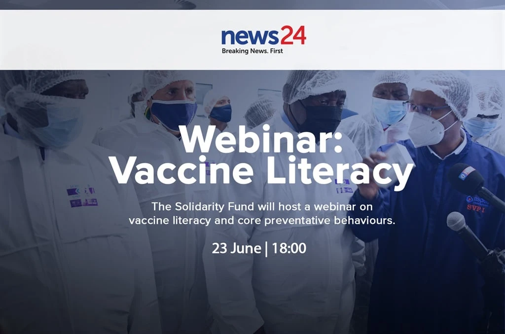 WATCH | Third wave: Solidarity Fund to host webinar on vaccine literacy