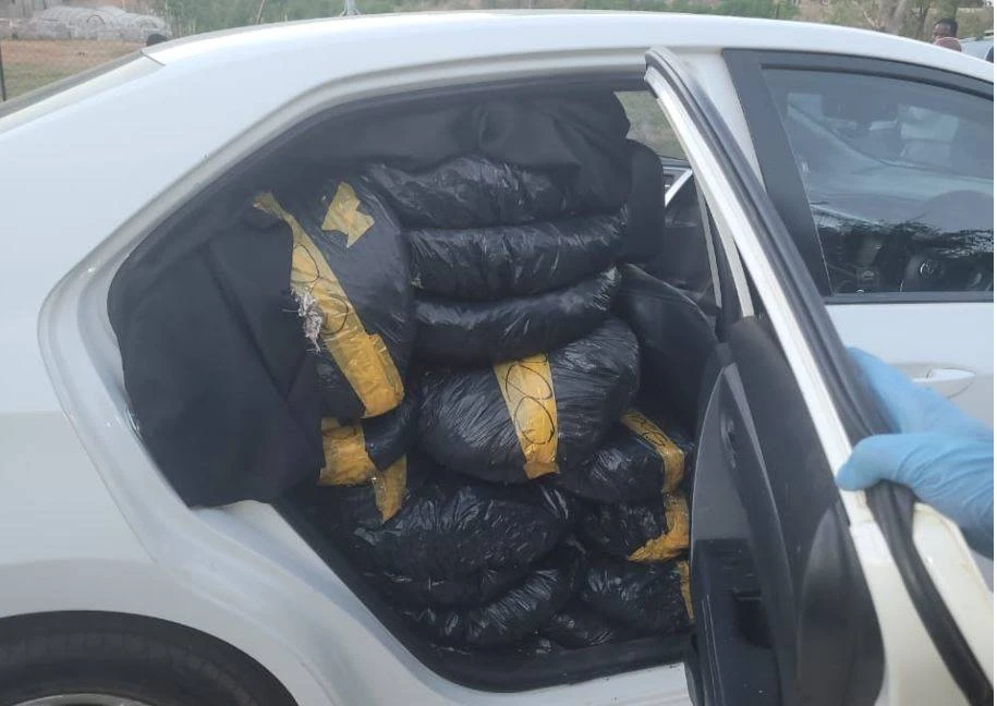 Waar ’n rokie is . . . Blitspatrollie (vas)getrek met 107 sakke dagga