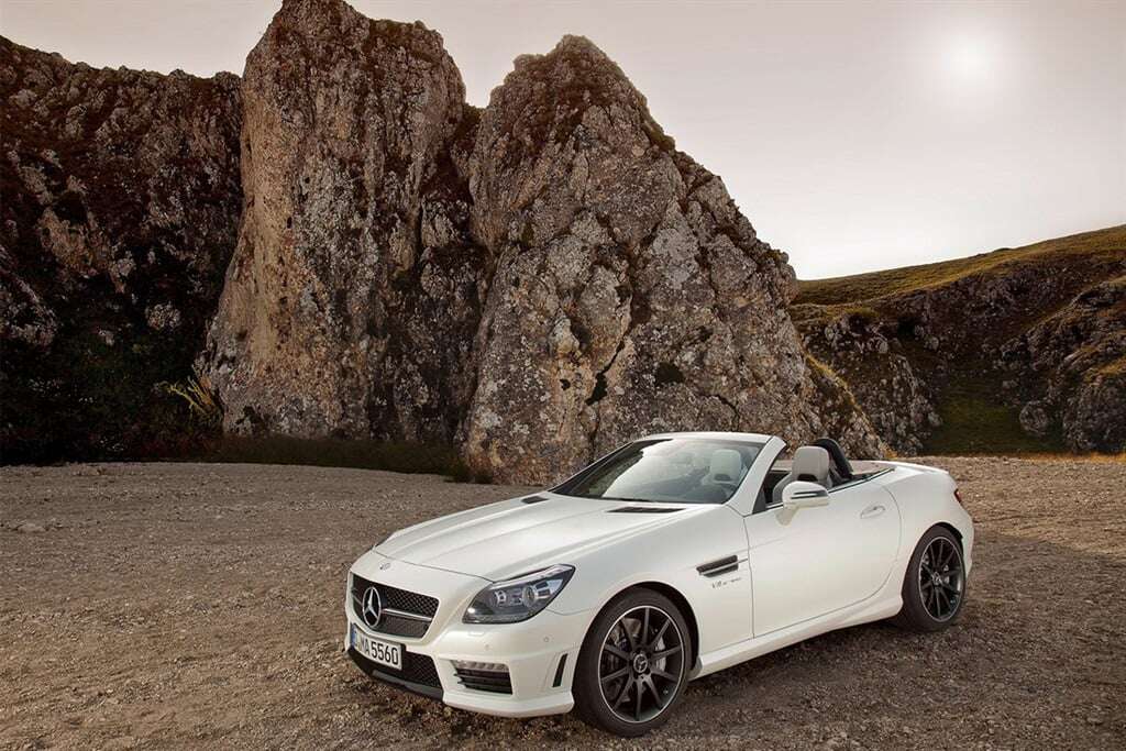 Driving the perfect road in a great car: 2012 Mercedes-Benz SLK55 AMG