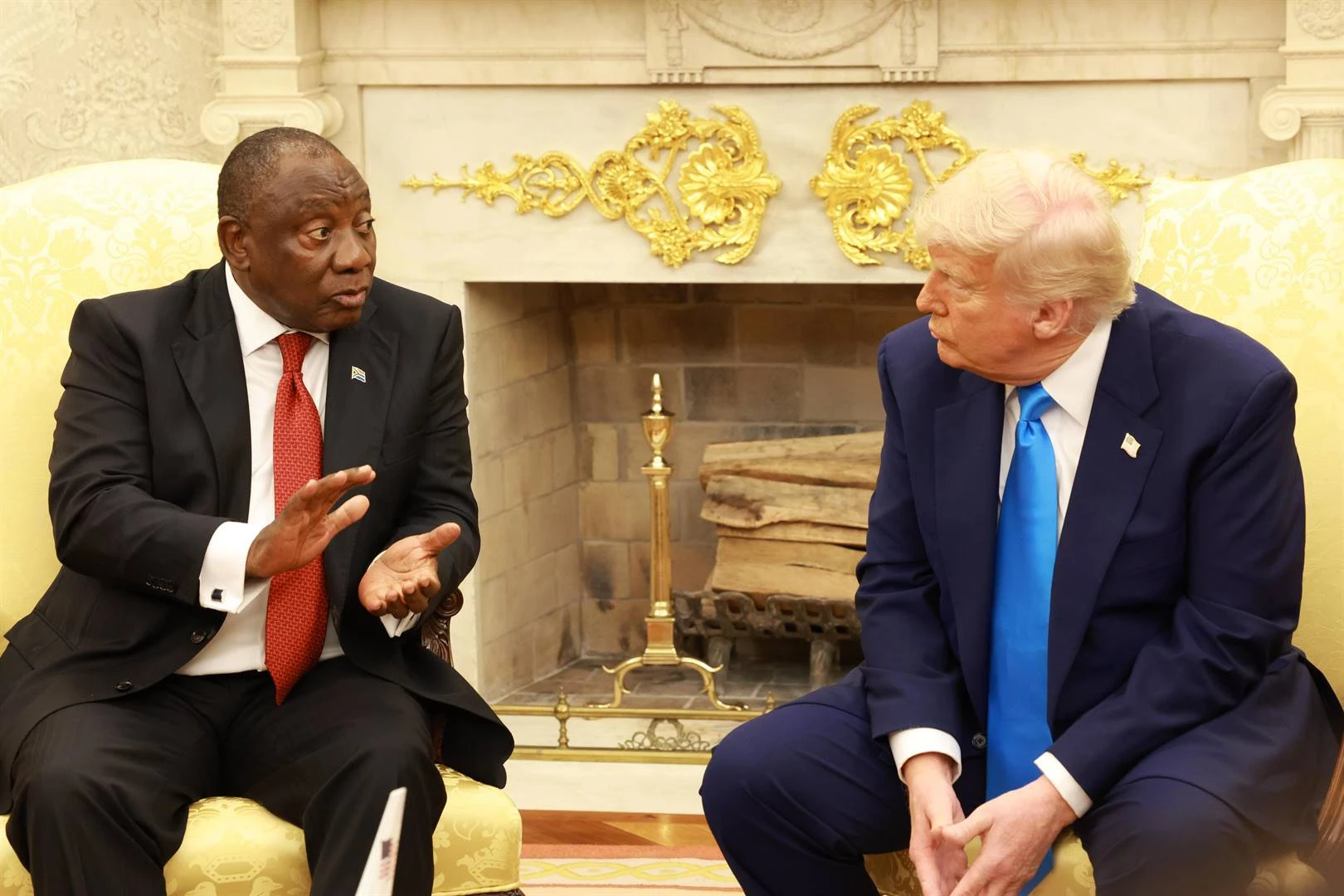 Cyril-oproep na Trump is regering se laaste hoop