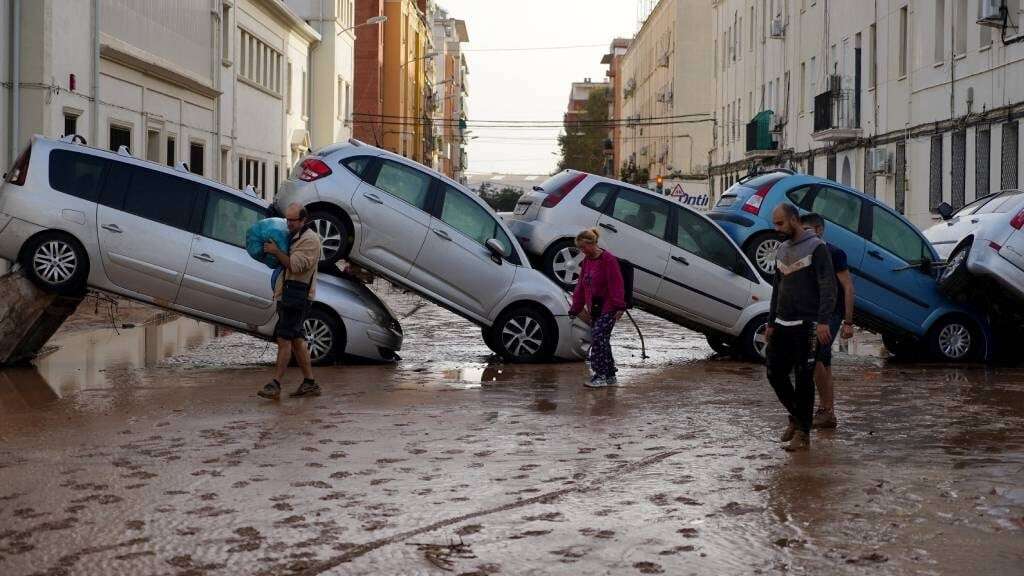 'All of Spain weeps': Race to find survivors after devastating floods kill 95, many still missing