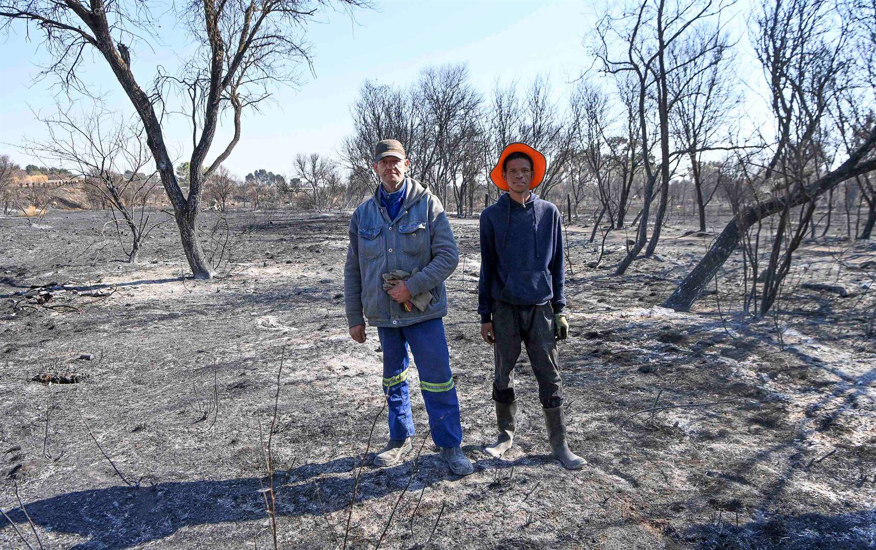 Voorman ‘dankbaar’ hy leef ná brand op reservaat buite Bfn