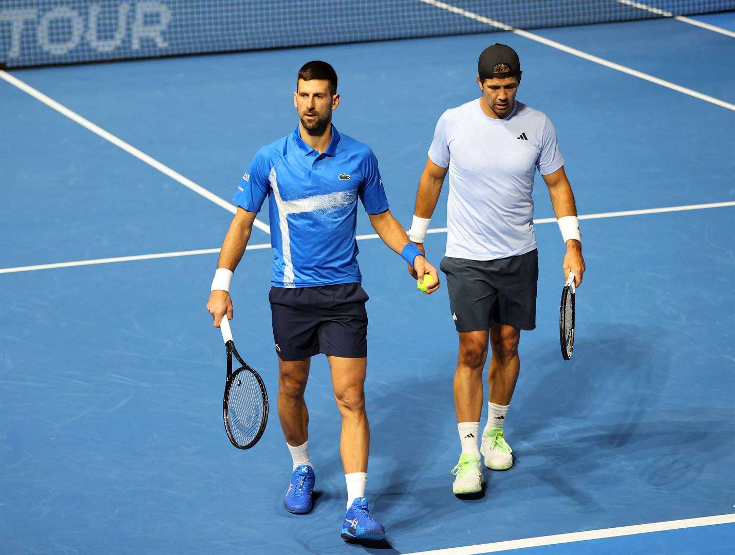 Verdasco groet beroepstennis sy aan sy met Djokovic