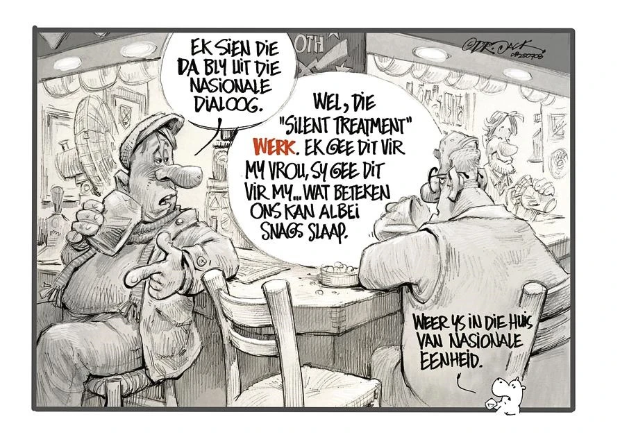 Spotprent: 8 Julie 2025