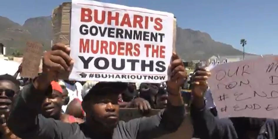 WATCH | Hundreds of Nigerian expats protest in Cape Town after Lagos shooting
