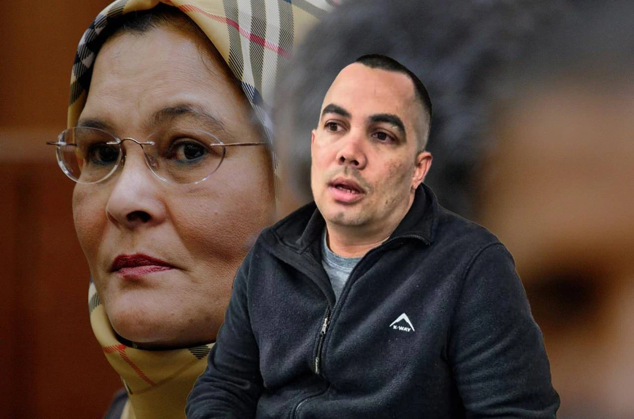 Najwa Petersen se seun wag totdat sy parool kry voordat hy sal trou