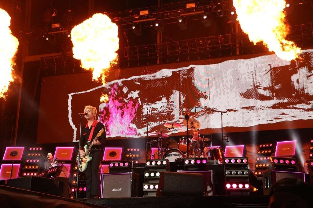 SEE | Green Day delivers thrilling performance during their first Cape Town trip