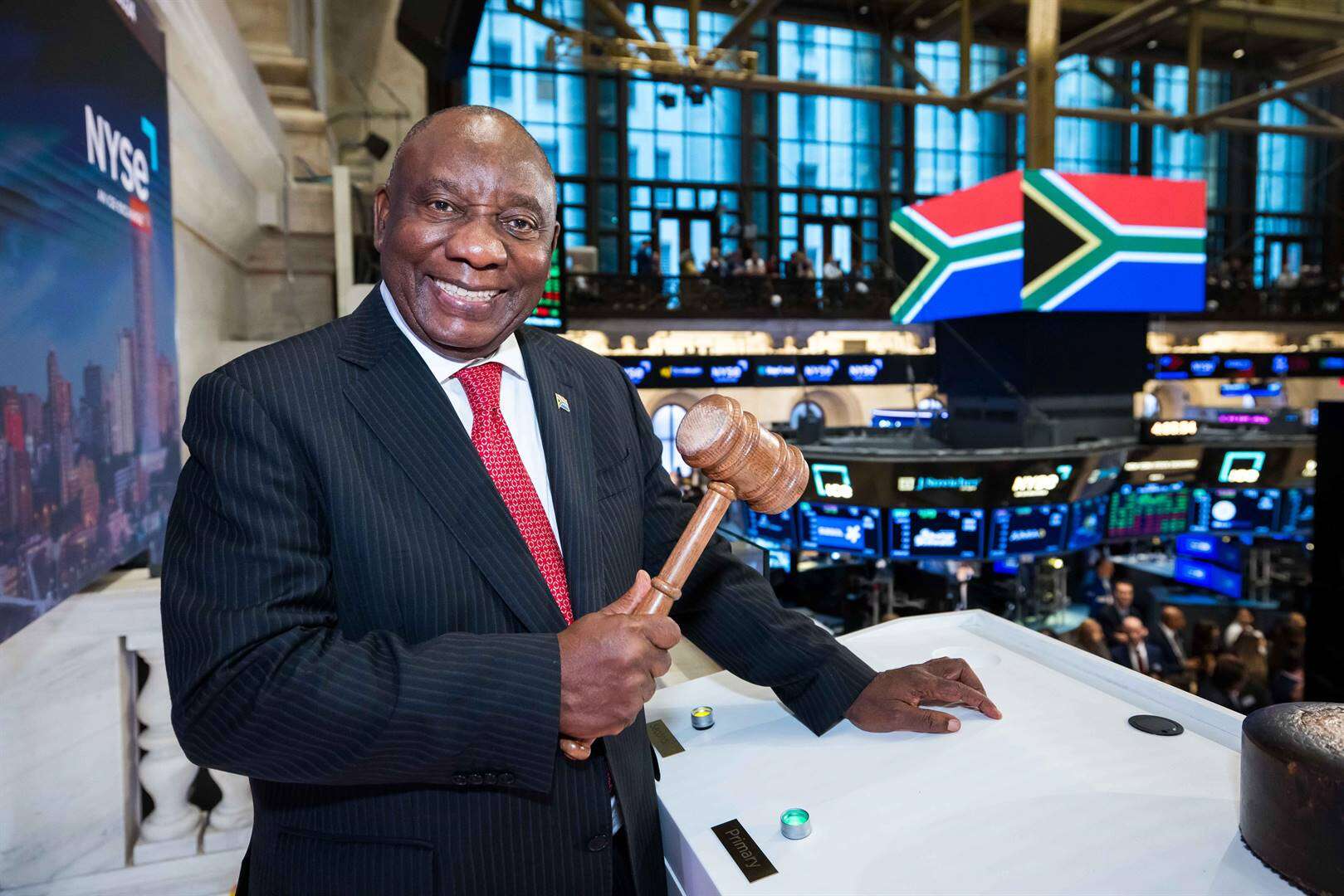 RNE hernu beleggers se optimisme oor SA ekonomie, sê Ramaphosa